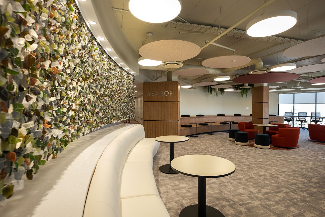 Sanofi Office Interior Design Project image 3