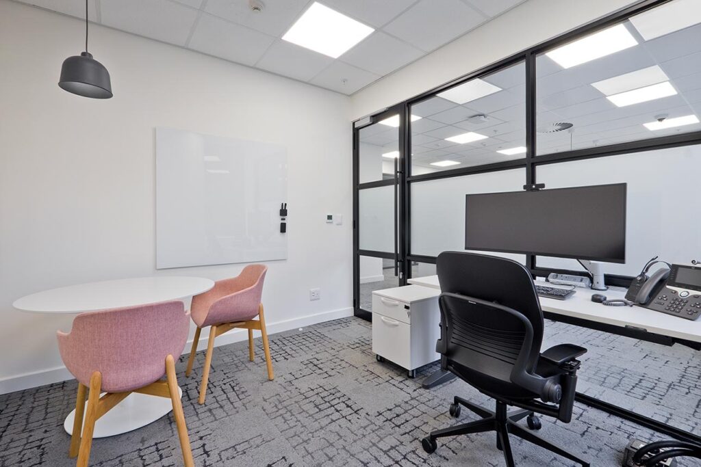Barclays Bank modern private office design