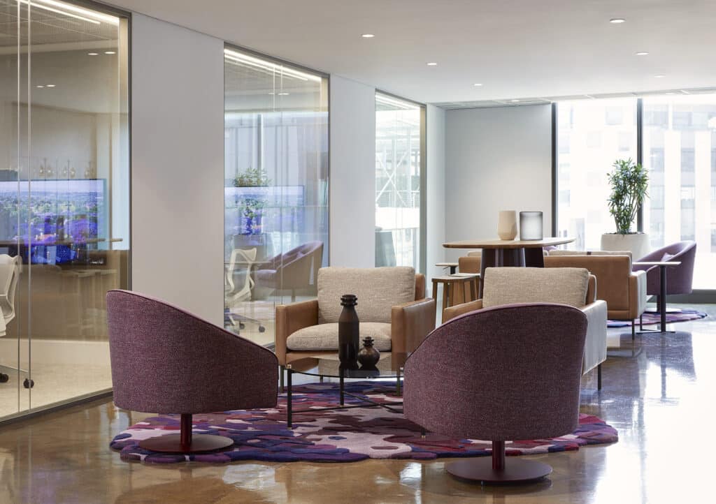 Boston Consulting Group global commercial office flexible work spaces design and furnish