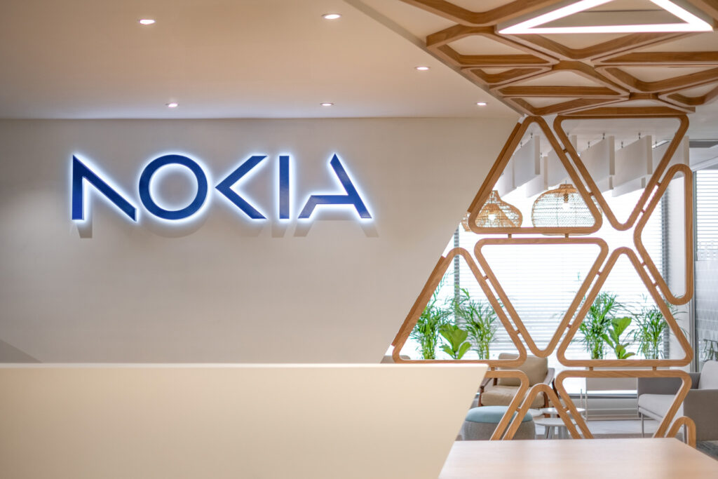 Nokia International commercial office interior design