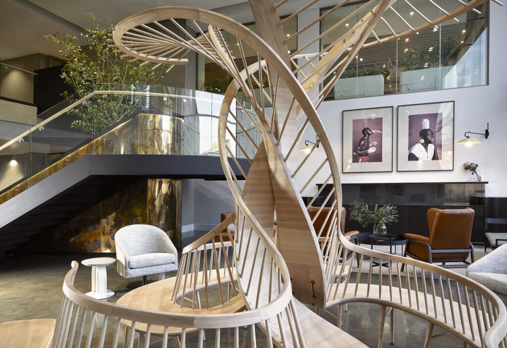 Management Consulting Firm Office Design - Reception