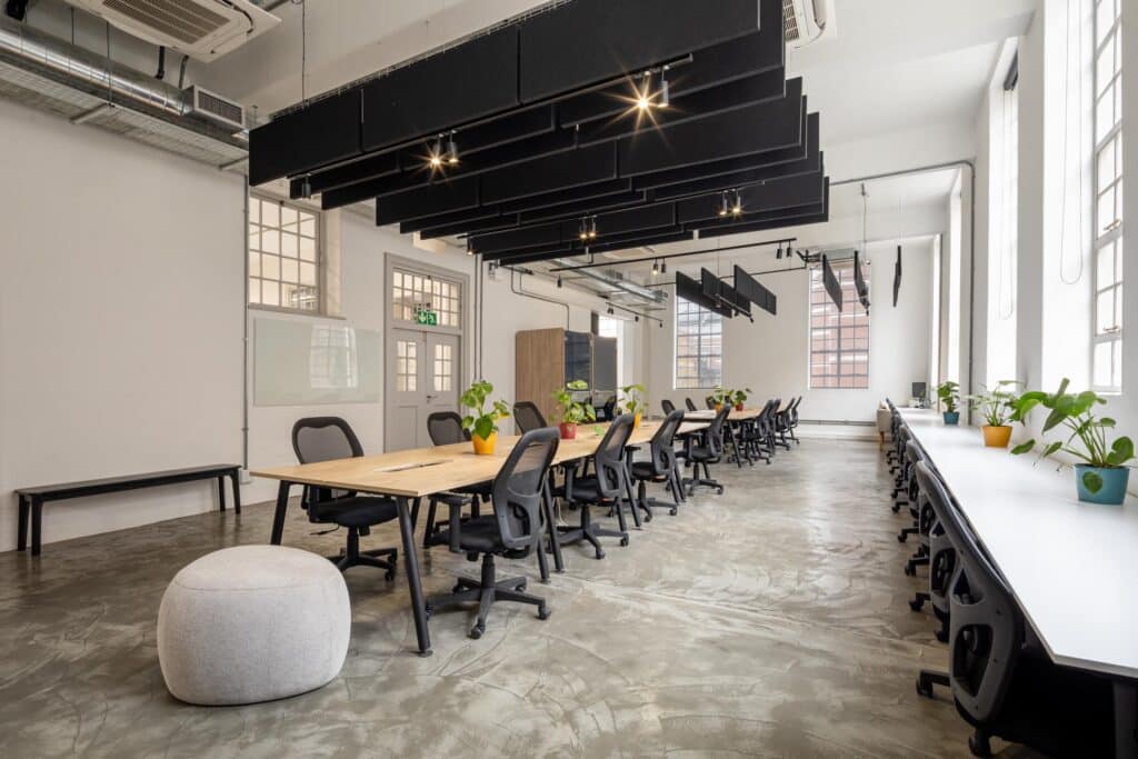modern office fit out design open plan