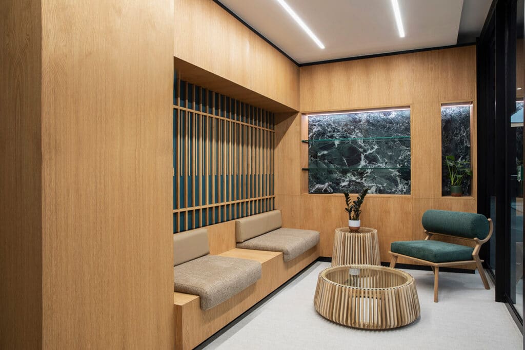 office lounge relaxation area