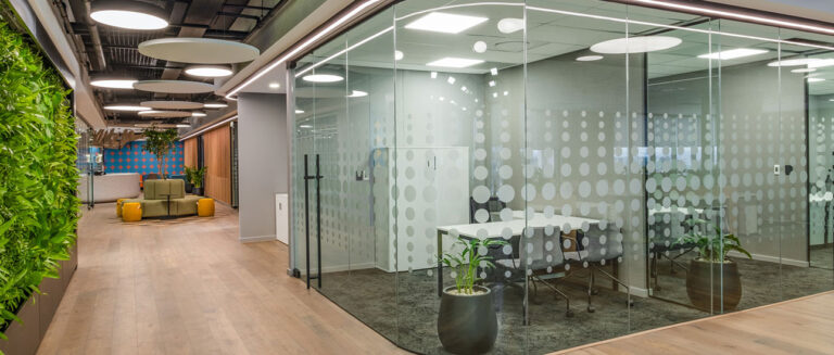 smart office fit-out with technology integration