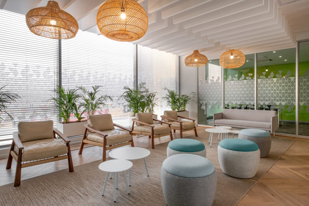 modern office space renovation to maximise space and efficiency