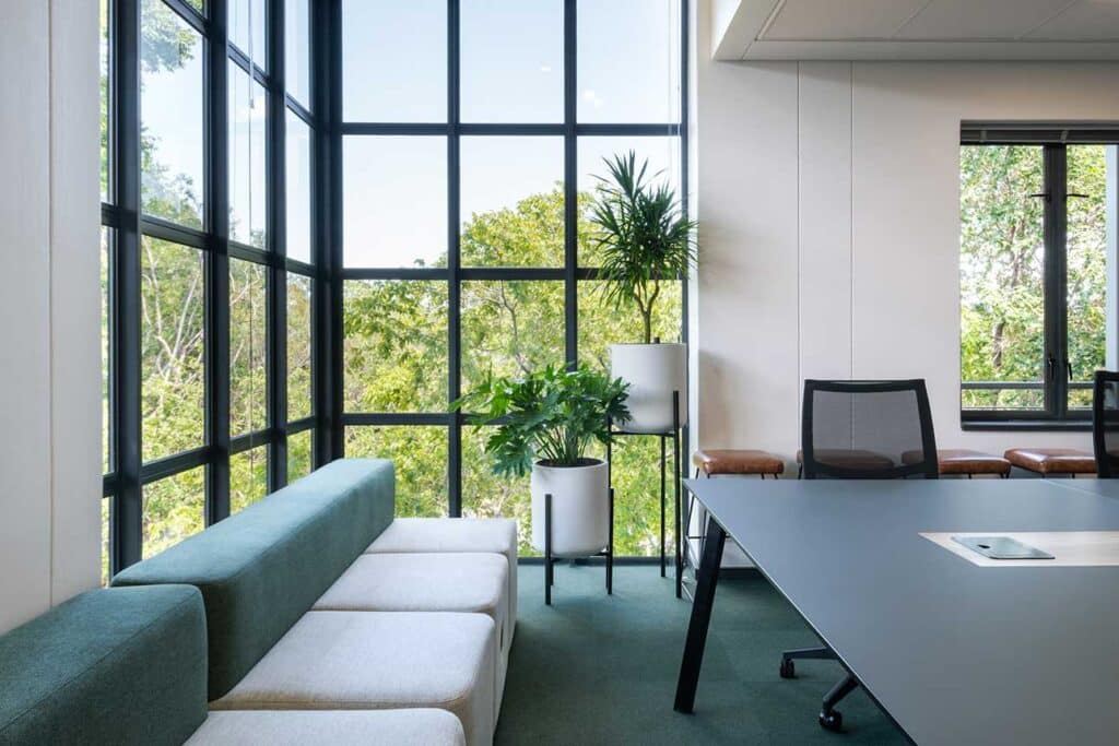 integrating natural elements into office design
