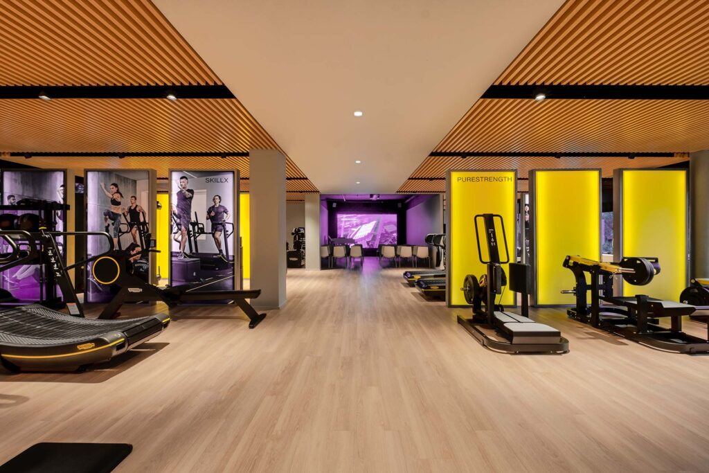 Technogym Global Gym Health and Fitness Equipment Interior Design Layout