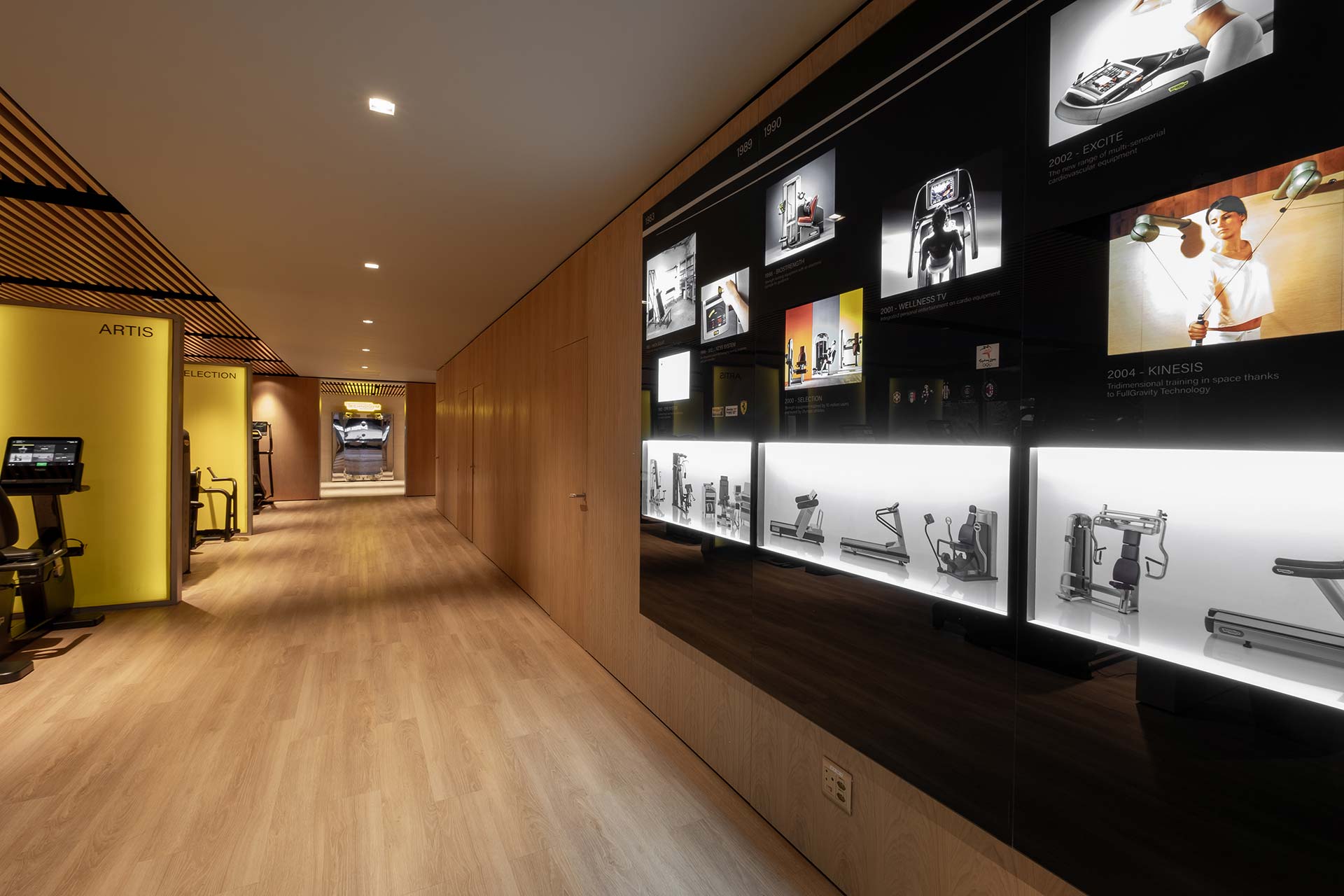 Technogym Fit Out Project Fitness Sector Trend Group