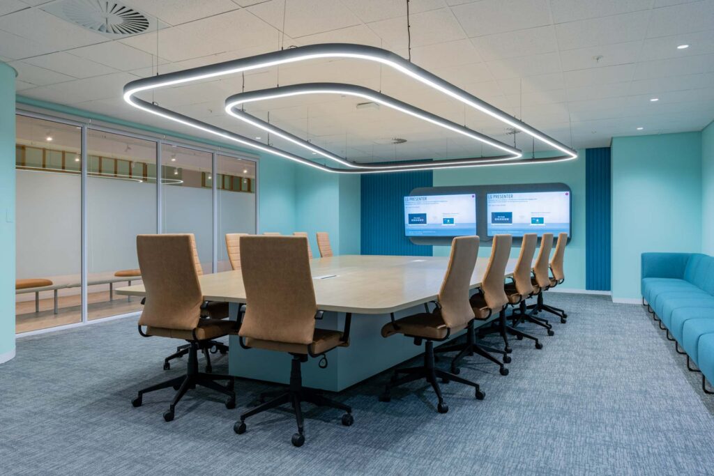 Capita contact centre boardroom refurbish