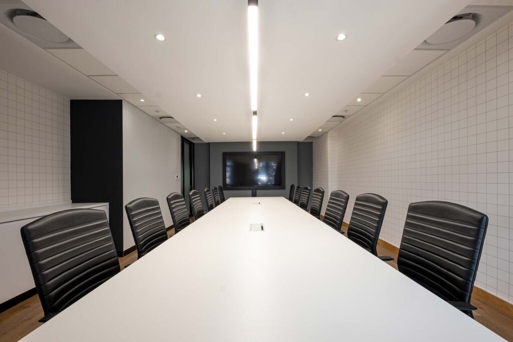 RBB Economics international office boardroom refurbishment
