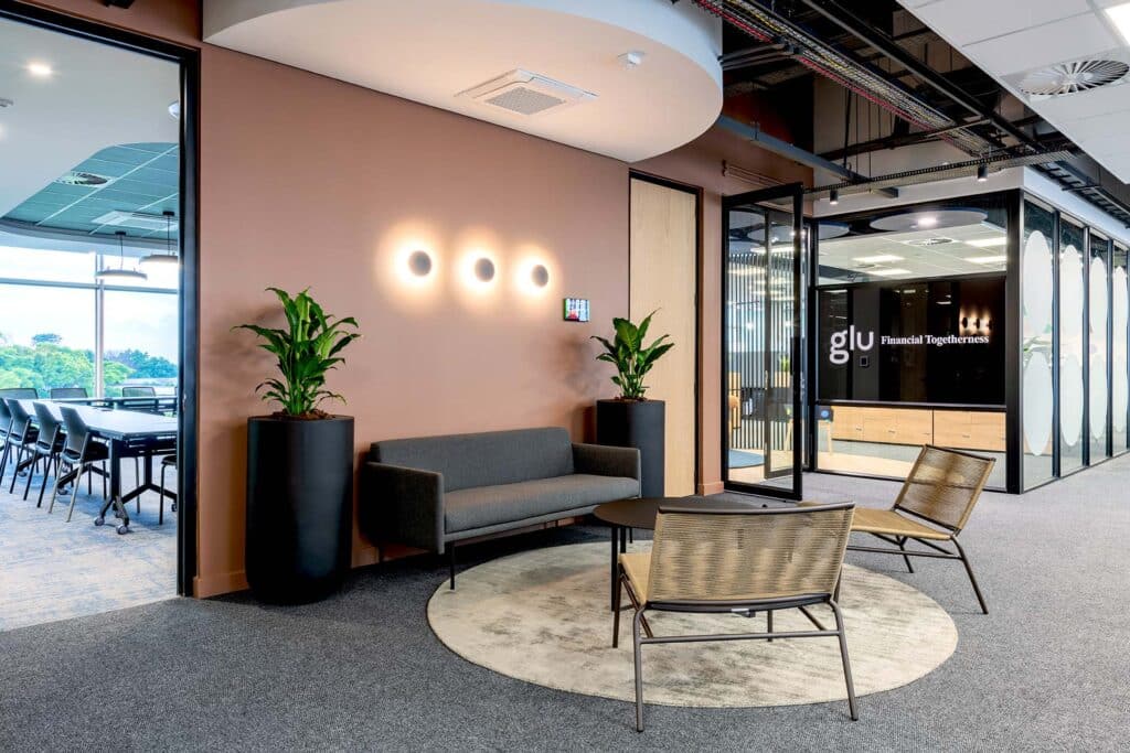 pps commercial office interiors with modern furniture