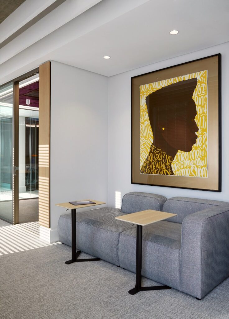 Contemporary Office - Local Art Design